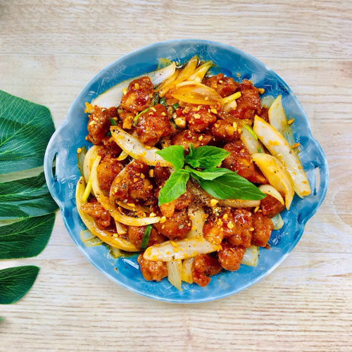 Sụn gà chiên mắm Sụn gà chiên mắm