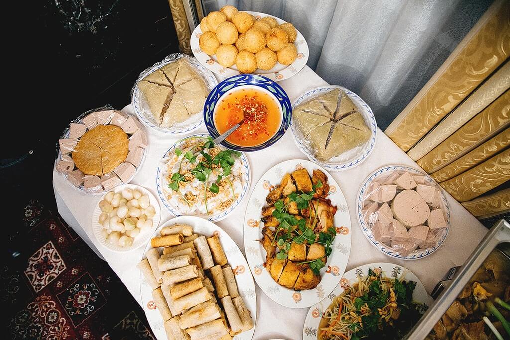 Thực đơn mâm cơm cúng tất niên đơn giản Thực đơn mâm cơm cúng tất niên đơn giản