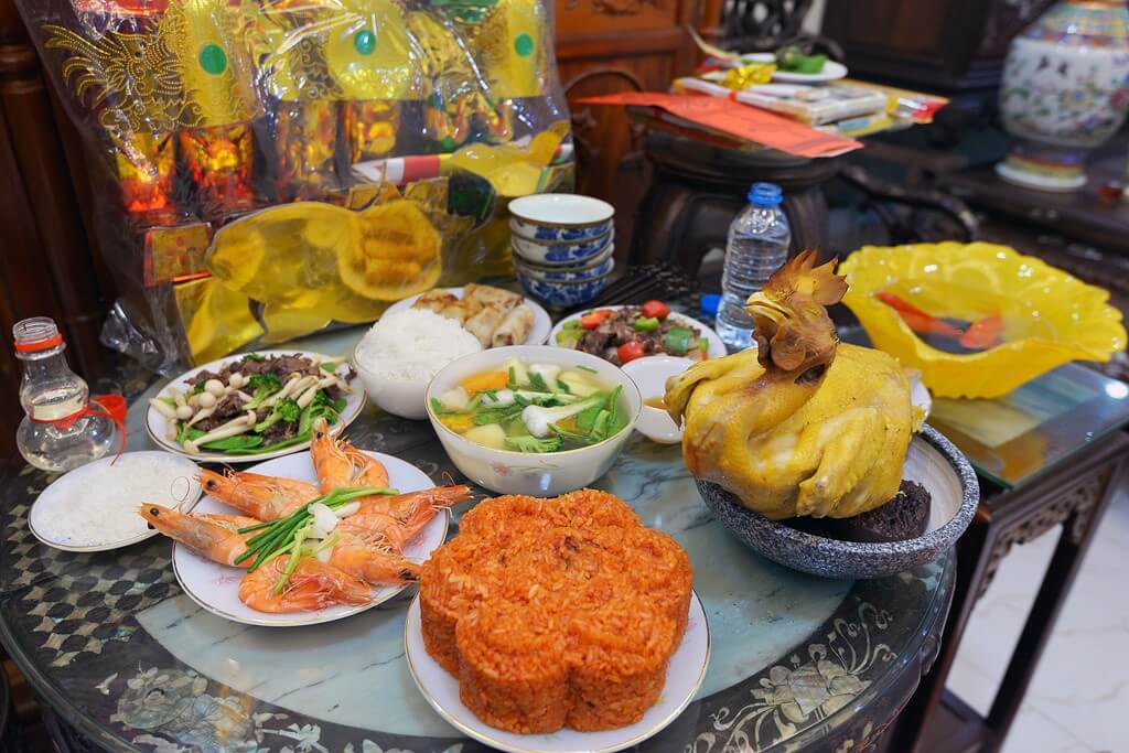 Thực đơn mâm cơm cúng tất niên đơn giản Thực đơn mâm cơm cúng tất niên đơn giản