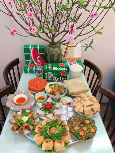 Thực đơn tất niên tại nhà Thực đơn tất niên tại nhà