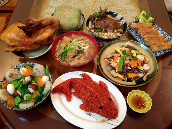 Thực đơn tất niên tại nhà Thực đơn tất niên tại nhà