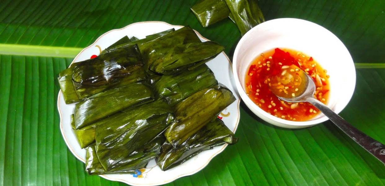 Cách làm bánh bột lọc lá chuối