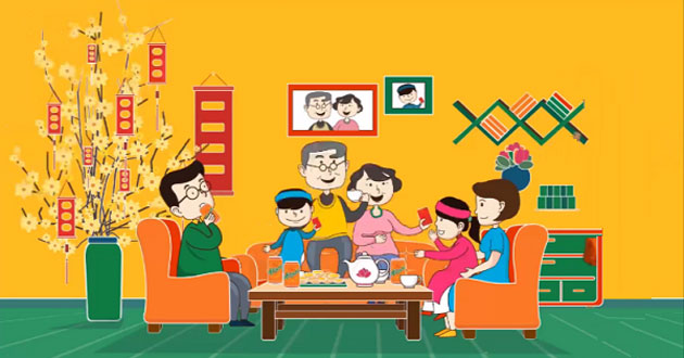 Thơ chúc Tết cho bé