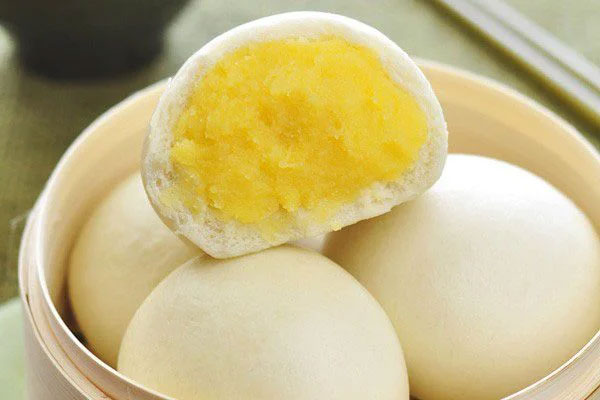 Bánh bao đậu xanh Bánh bao đậu xanh