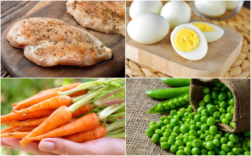 Cách nấu thịt gà đông với trứng gà, trứng vịt Cách nấu thịt gà đông với trứng gà, trứng vịt