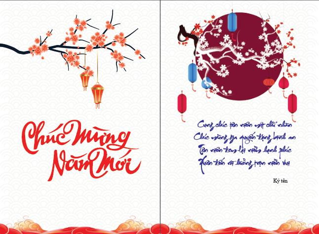Thiệp chúc Tết 2024