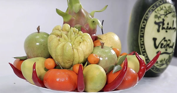Cách bày mâm ngũ quả ngày Tết miền Trung