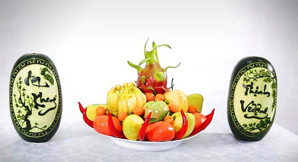 Cách bày mâm ngũ quả ngày Tết miền Nam