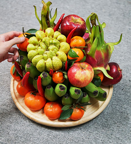 Cách bày mâm ngũ quả ngày Tết miền Bắc