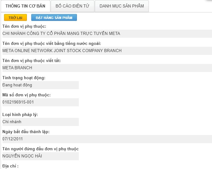 Tra cứu thông tin doanh nghiệp nhanh chóng, đơn giản