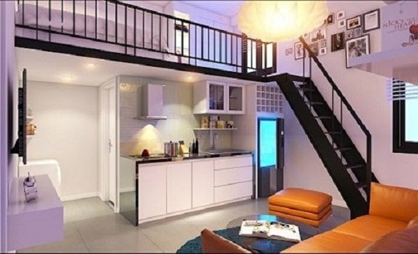 Decor phòng trọ sinh viên gác lửng Decor phòng trọ sinh viên gác lửng