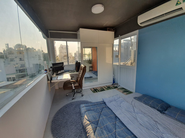 Thiết kế phòng trọ áp mái Thiết kế phòng trọ áp mái