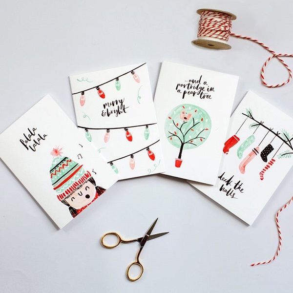 Làm thiệp Noel handmade Làm thiệp Noel handmade