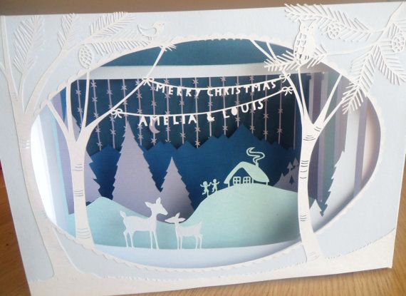 Thiệp Noel tự làm Thiệp Noel tự làm