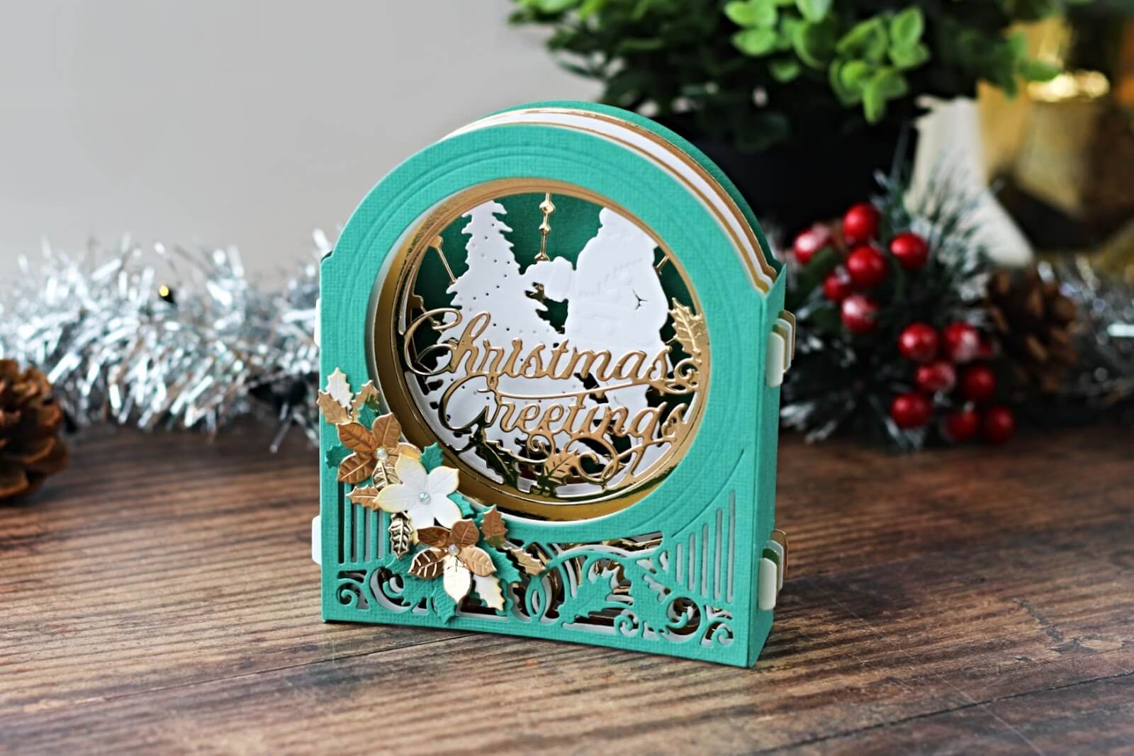 Mẫu thiệp Giáng Sinh làm bằng tay Mẫu thiệp Giáng Sinh làm bằng tay