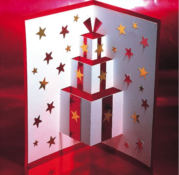 Cách làm thiệp Giáng Sinh 3D Cách làm thiệp Giáng Sinh 3D