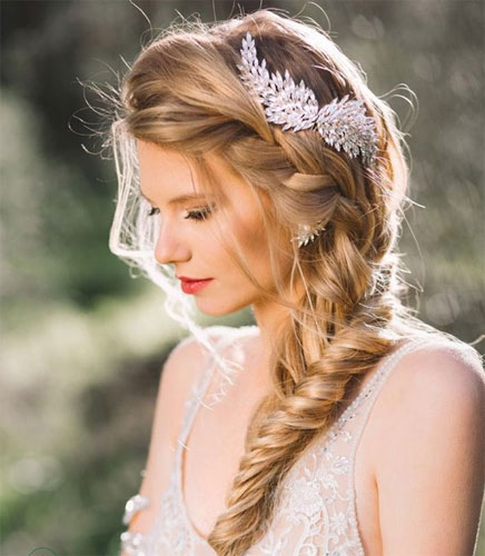 Tóc tết cô dâu Tóc tết cô dâu