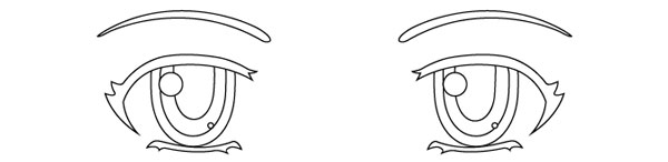 Cách vẽ mắt anime nữ đẹp