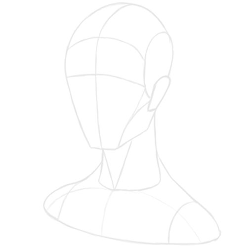 Cách vẽ tóc anime nữ