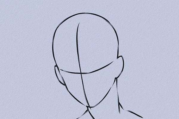 Cách vẽ tóc anime nam