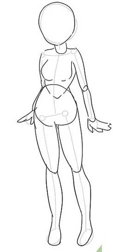 Phác thảo hình dạng chung cơ thể