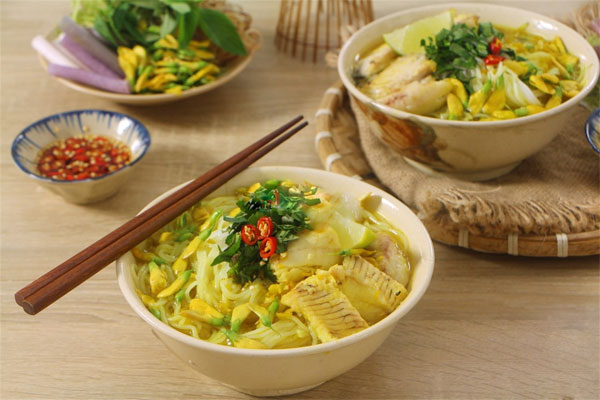 Cách nấu bún cá lóc miền Tây