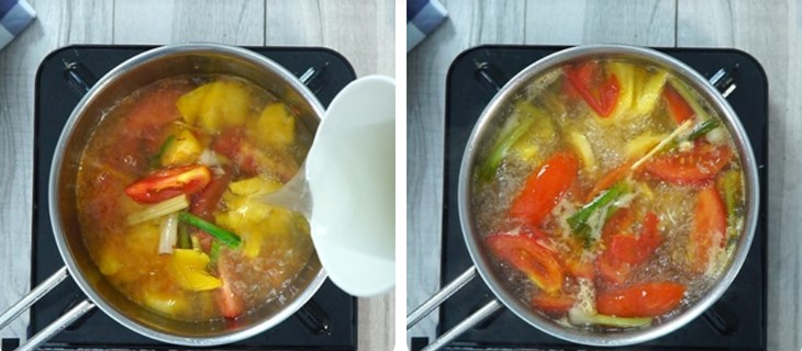 Cách nấu nước lèo bún cá ngừ Cách nấu nước lèo bún cá ngừ