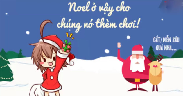 Cap Noel thả thính