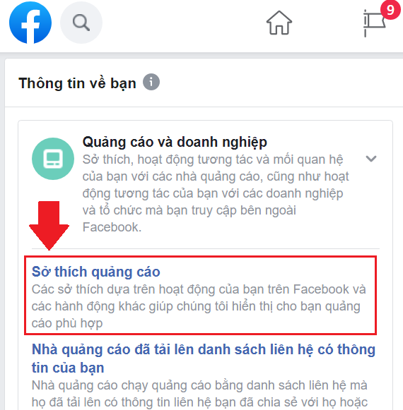 Cách chặn quảng cáo trên fb