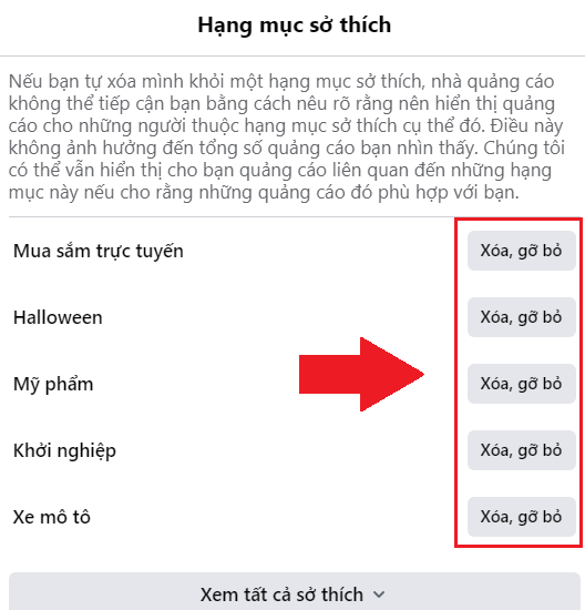 Cách chặn quảng cáo trên fb