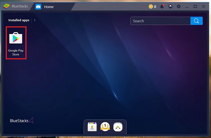 Truy cập CH Play trên máy tính