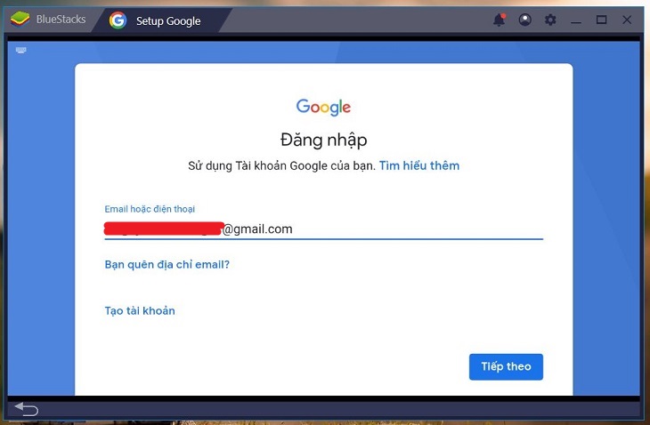 Cài đặt CH Play về máy tính