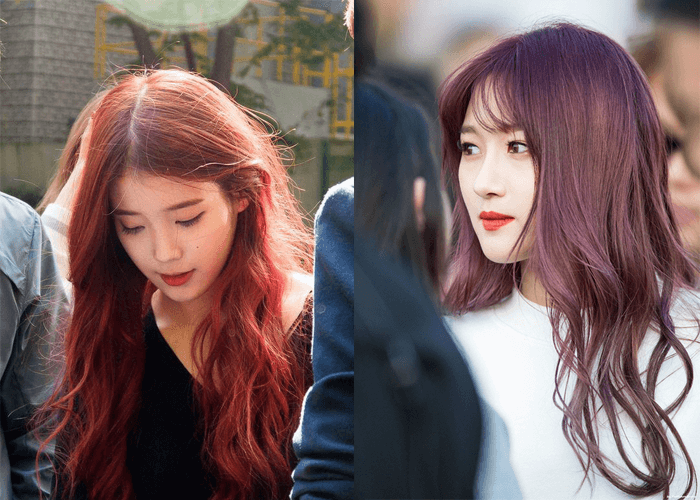 Màu nhuộm tóc nâu đỏ Màu nhuộm tóc nâu đỏ