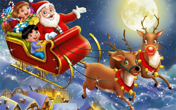Xe tuần lộc của Ông già Noel Xe tuần lộc của Ông già Noel