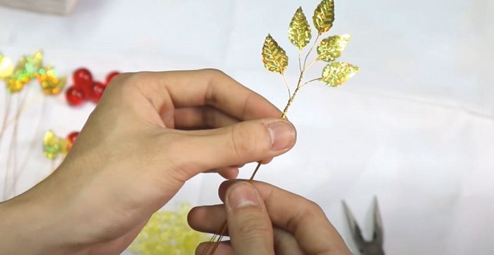 Cách làm cây kim tiền vàng pha lê đẹp lung linh