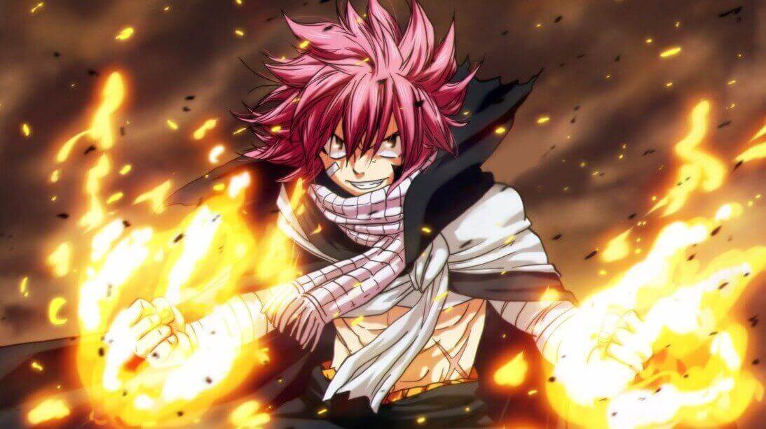Hình nhân vật anime nam - Natsu Dragneel (Fairy Tail)