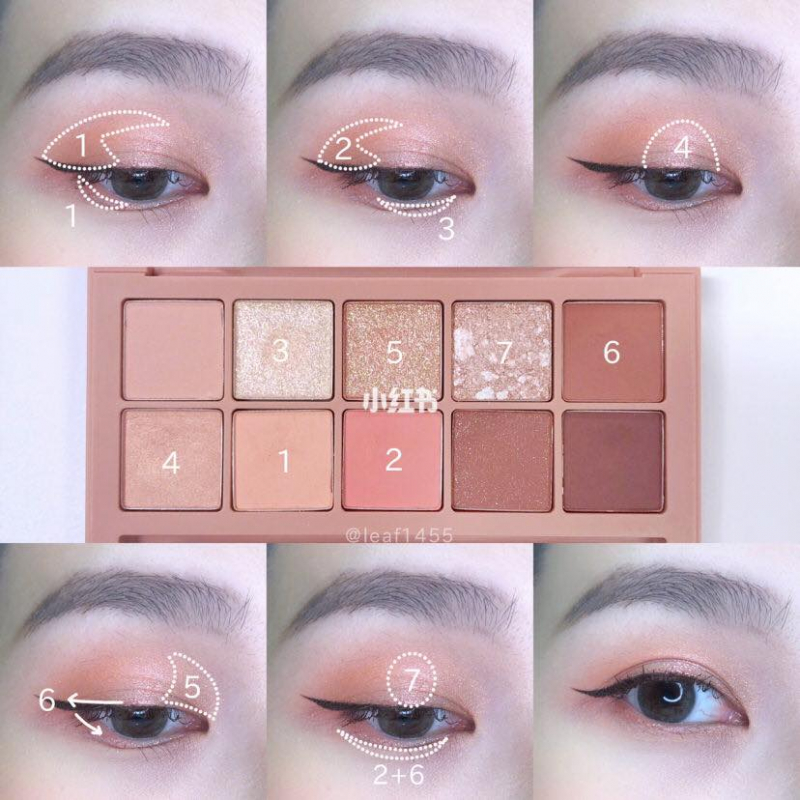 Cách tán phấn mắt trang điểm cơ bản Cách tán phấn mắt trang điểm cơ bản