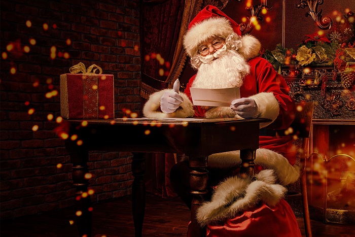 Ông già Noel đang sống ở đâu?