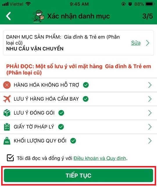 Cách đăng ký dịch vụ gửi hàng trên app GHTK Cách đăng ký dịch vụ gửi hàng trên app GHTK