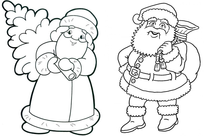 Hình ông già tuyết cho bé tô màu Hình ông già tuyết cho bé tô màu