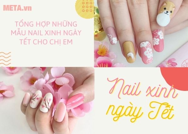 Nail xinh ngày Tết