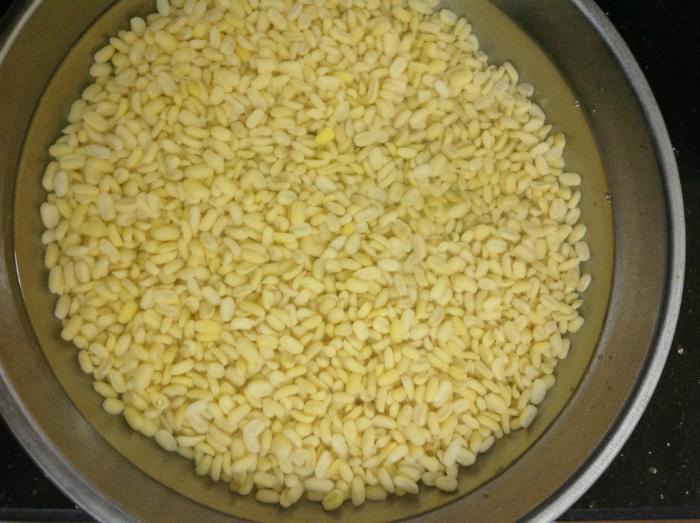 Sơ chế đậu xanh