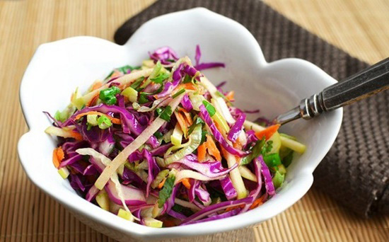 Salad bắp cải chua ngọt