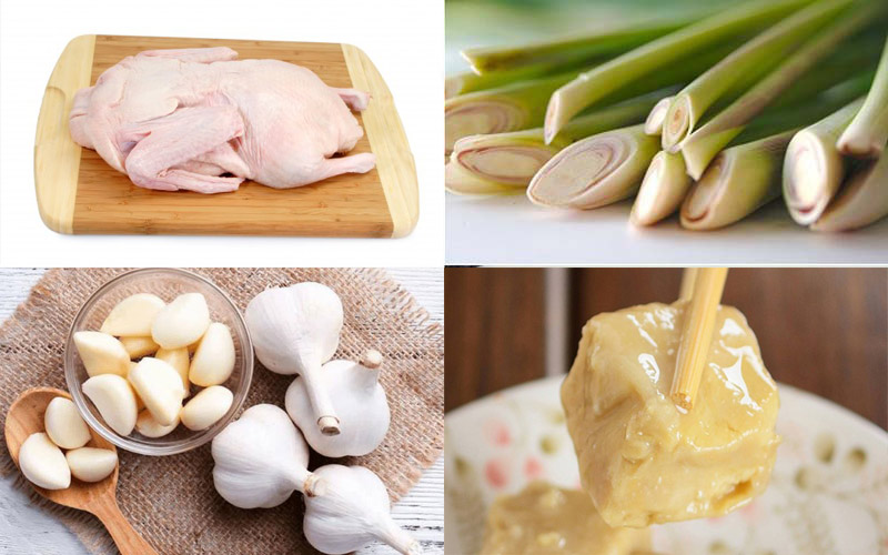 Sơ chế nguyên liệu làm vịt nướng chao Sơ chế nguyên liệu làm vịt nướng chao