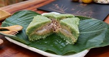 Cách gói bánh chưng bằng khuôn dùng lá chuối, lá dong ngon, đẹp, lá vẫn xanh