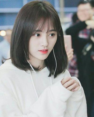 Tóc Bob đẹp ngang vai, mái thưa