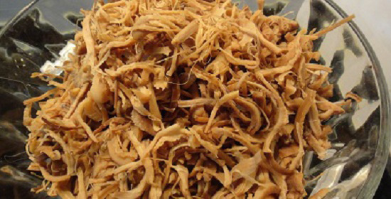 Chà bông nấm đông cô