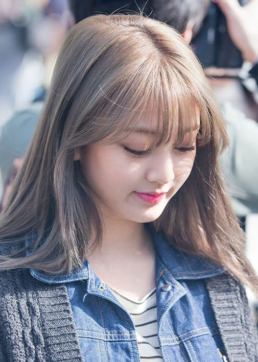 Nhuộm tóc màu nâu khói