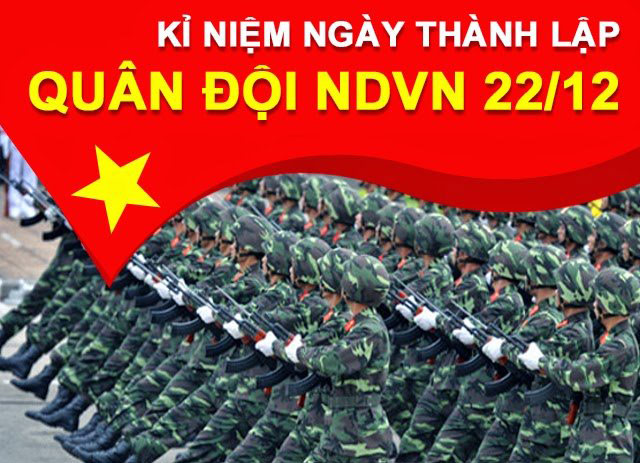 Kỷ niệm ngày Quân đội nhân dân Việt Nam 22/12