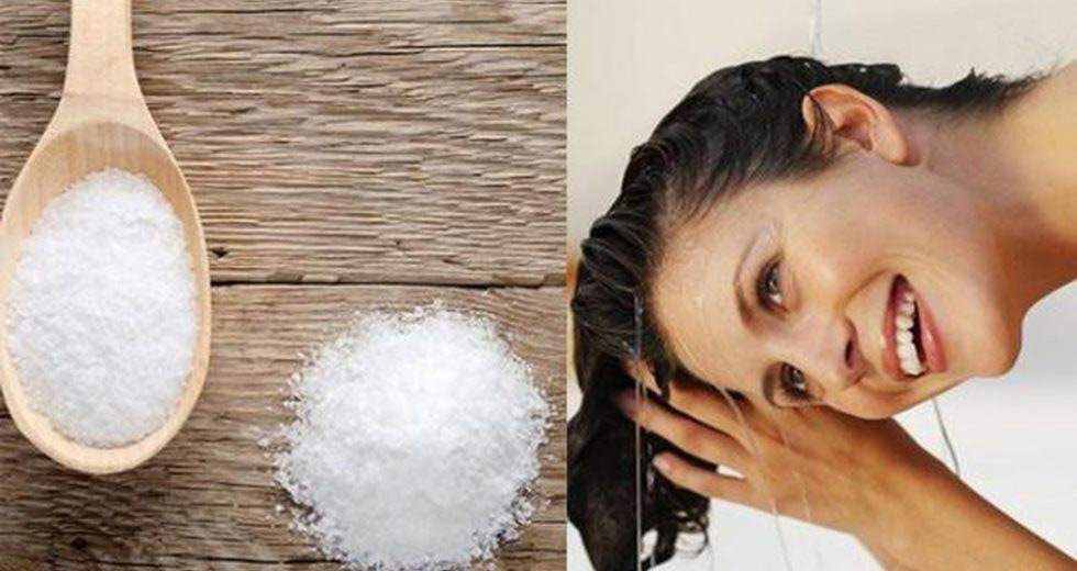 Trị gàu bằng muối Trị gàu bằng muối